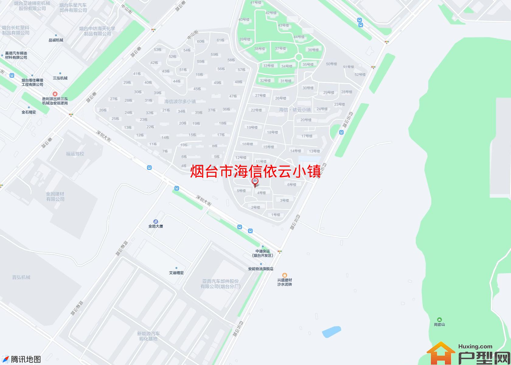 海信依云小镇小区 - 户型网