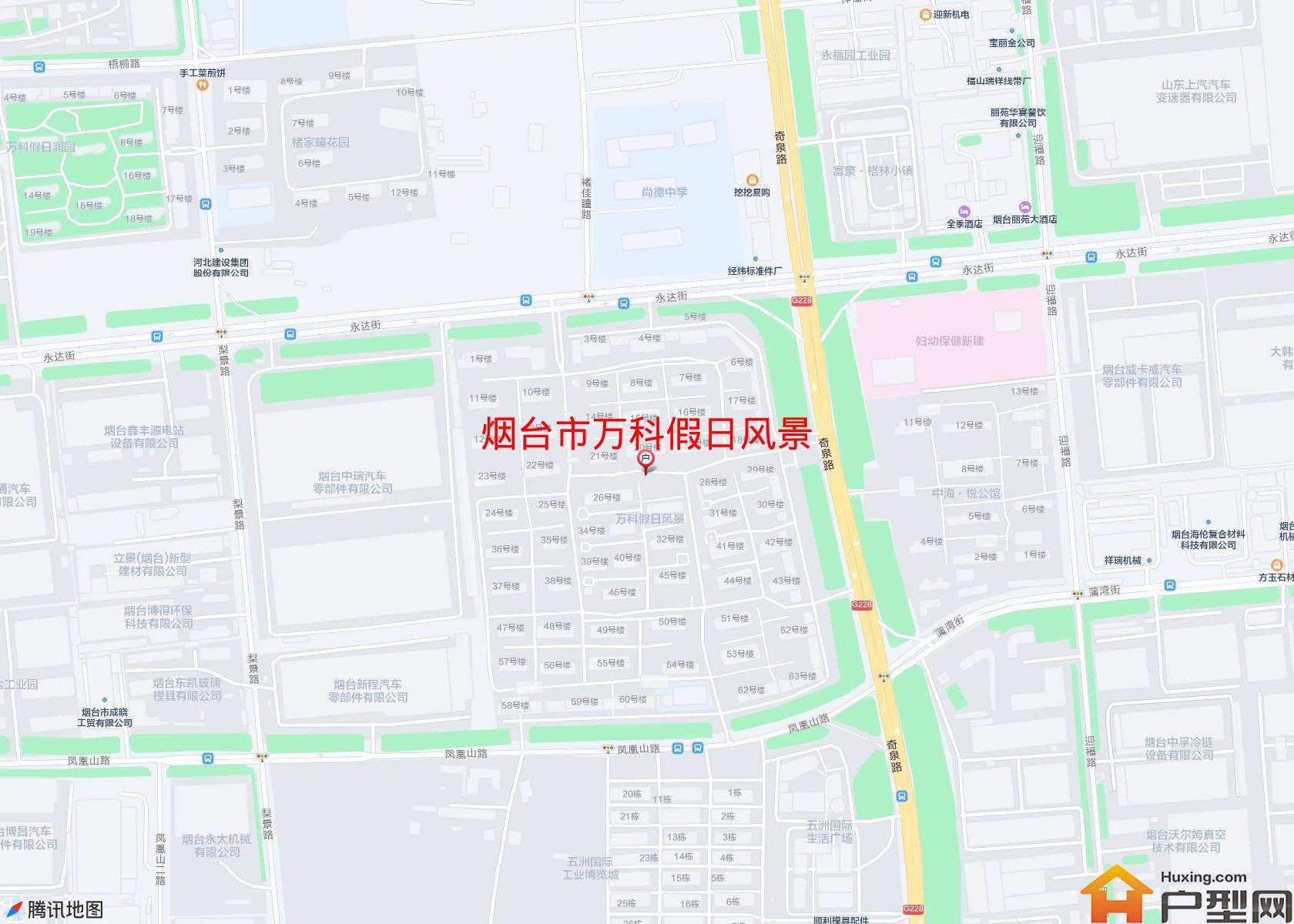 万科假日风景小区 - 户型网