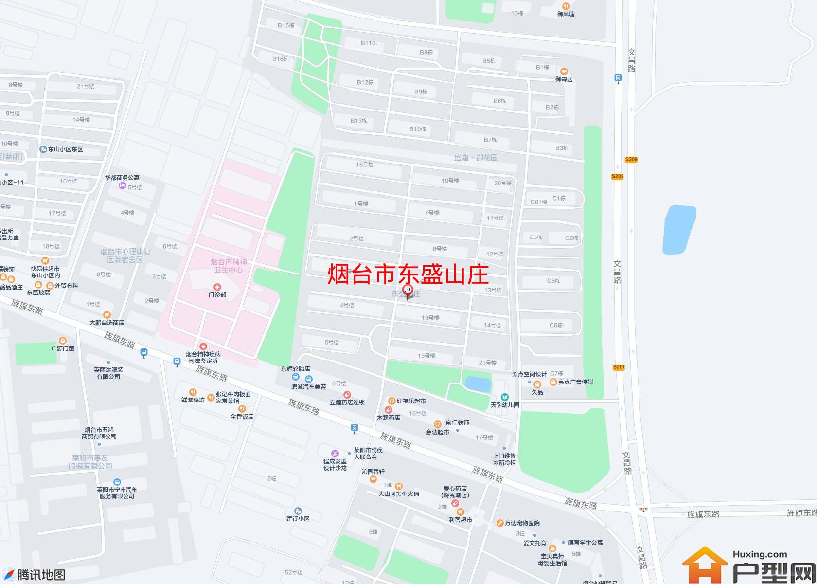 东盛山庄小区 - 户型网