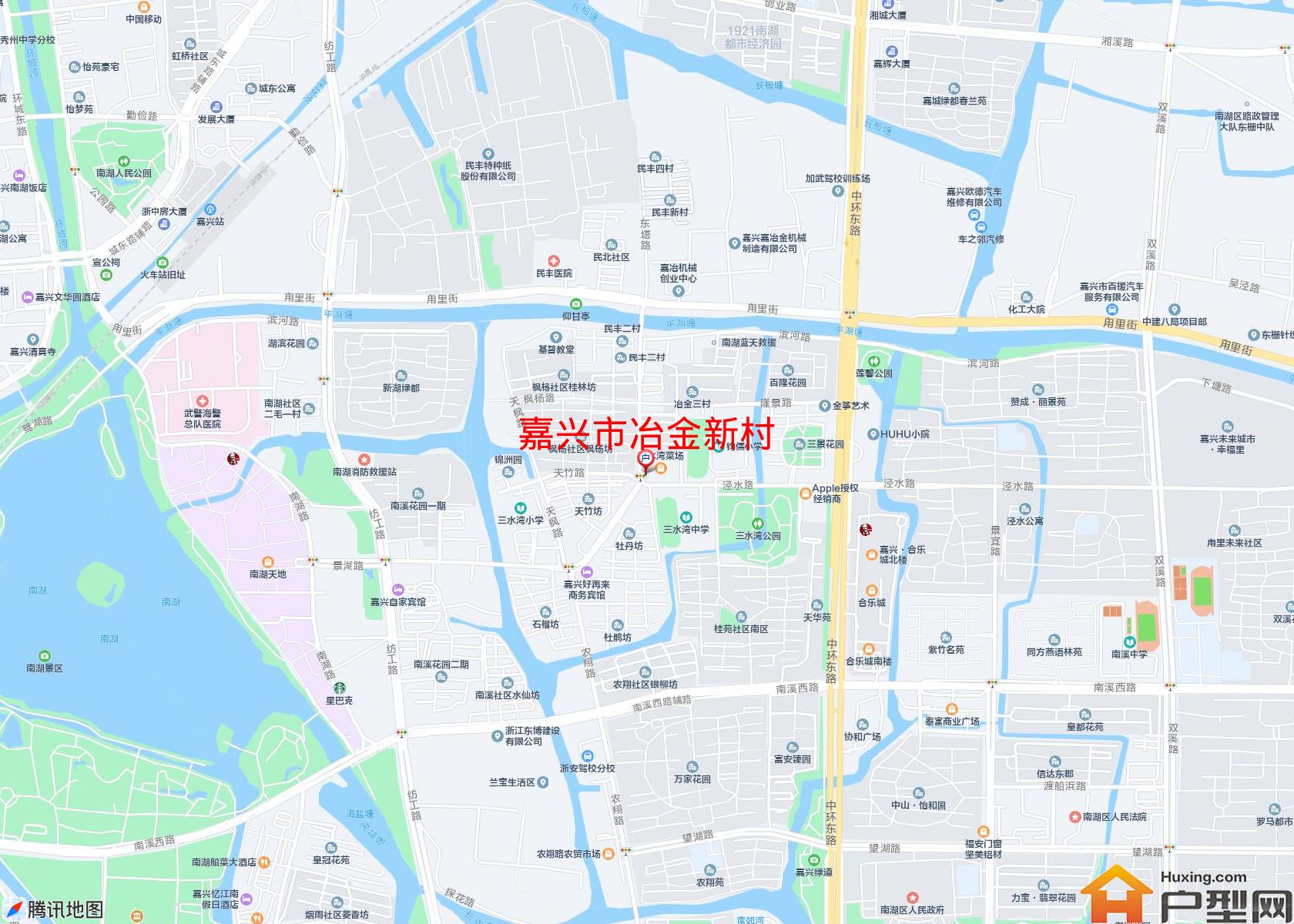冶金新村小区 - 户型网