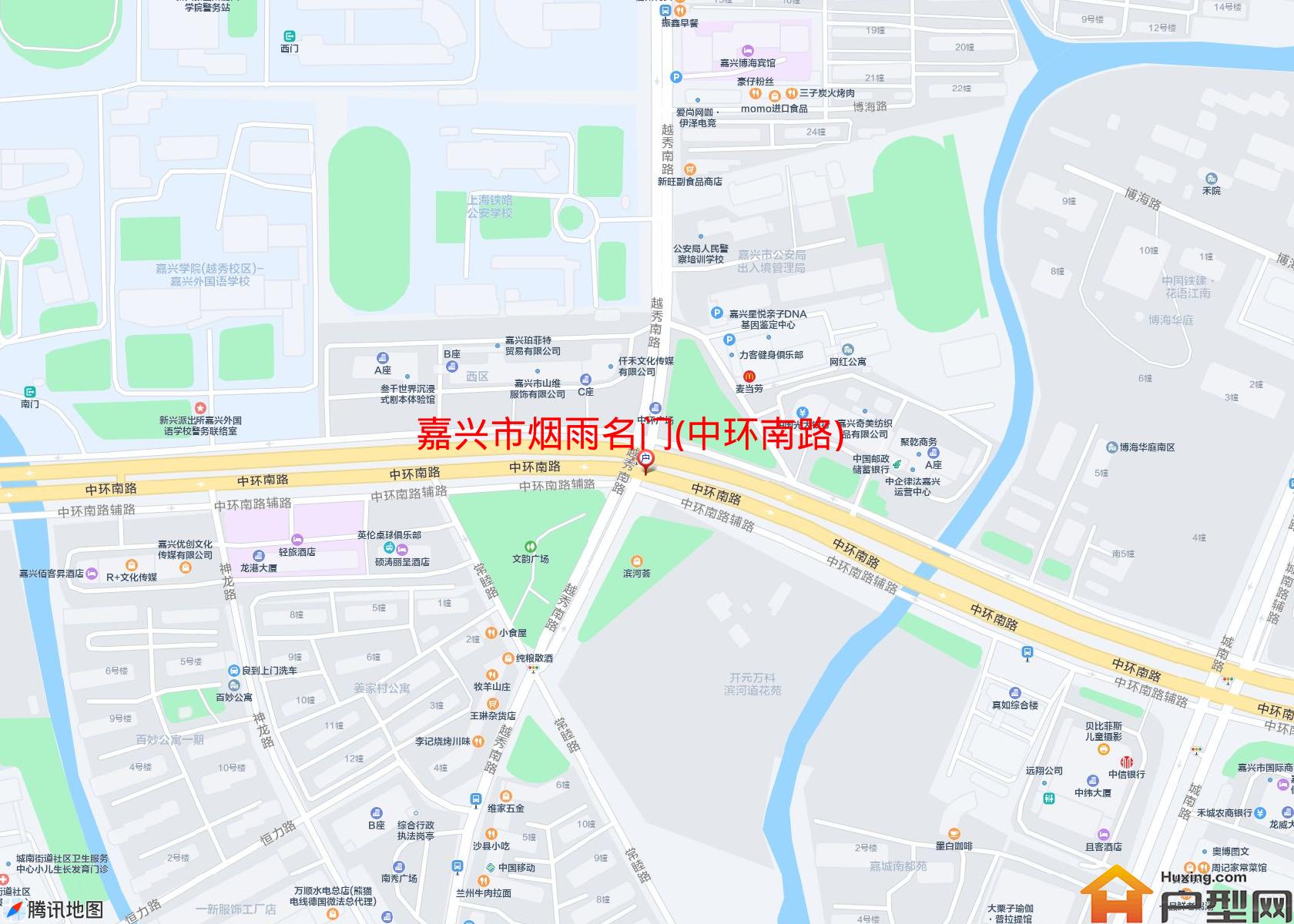烟雨名门(中环南路)小区 - 户型网