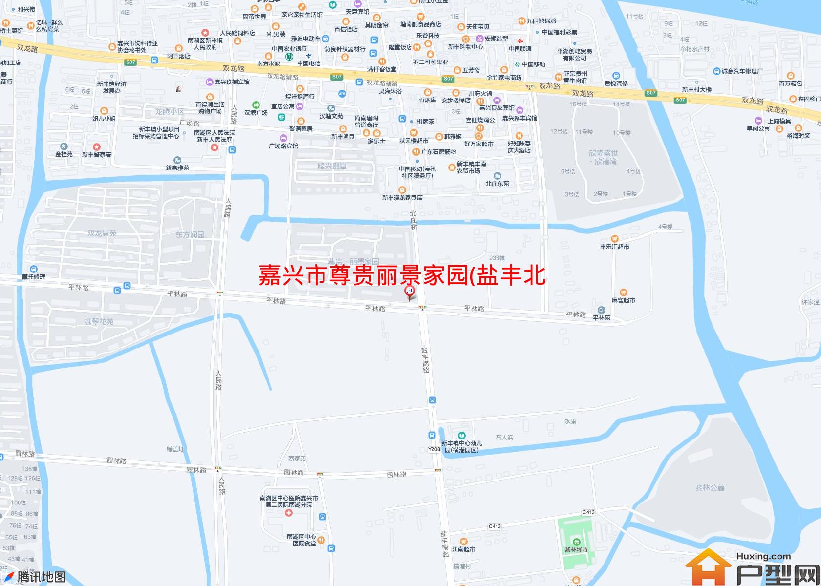 尊贵丽景家园(盐丰北路19号)小区 - 户型网