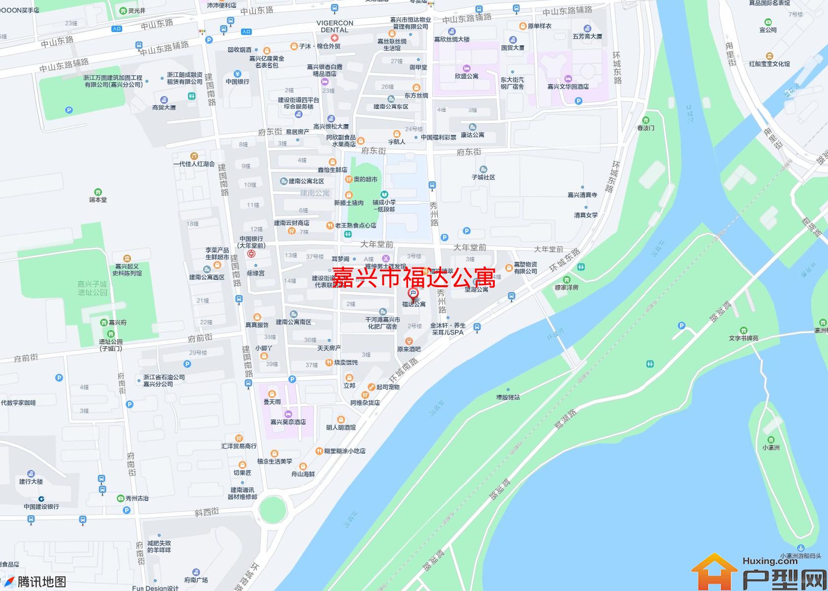 福达公寓小区 - 户型网