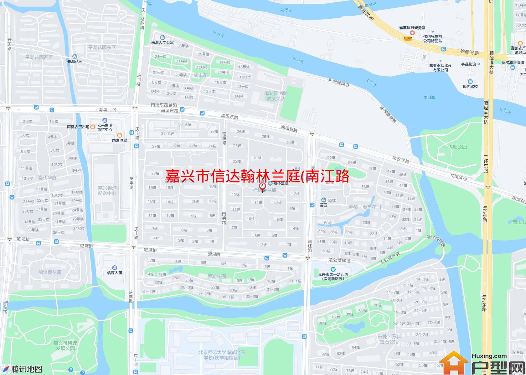 信达翰林兰庭(南江路)小区 - 户型网