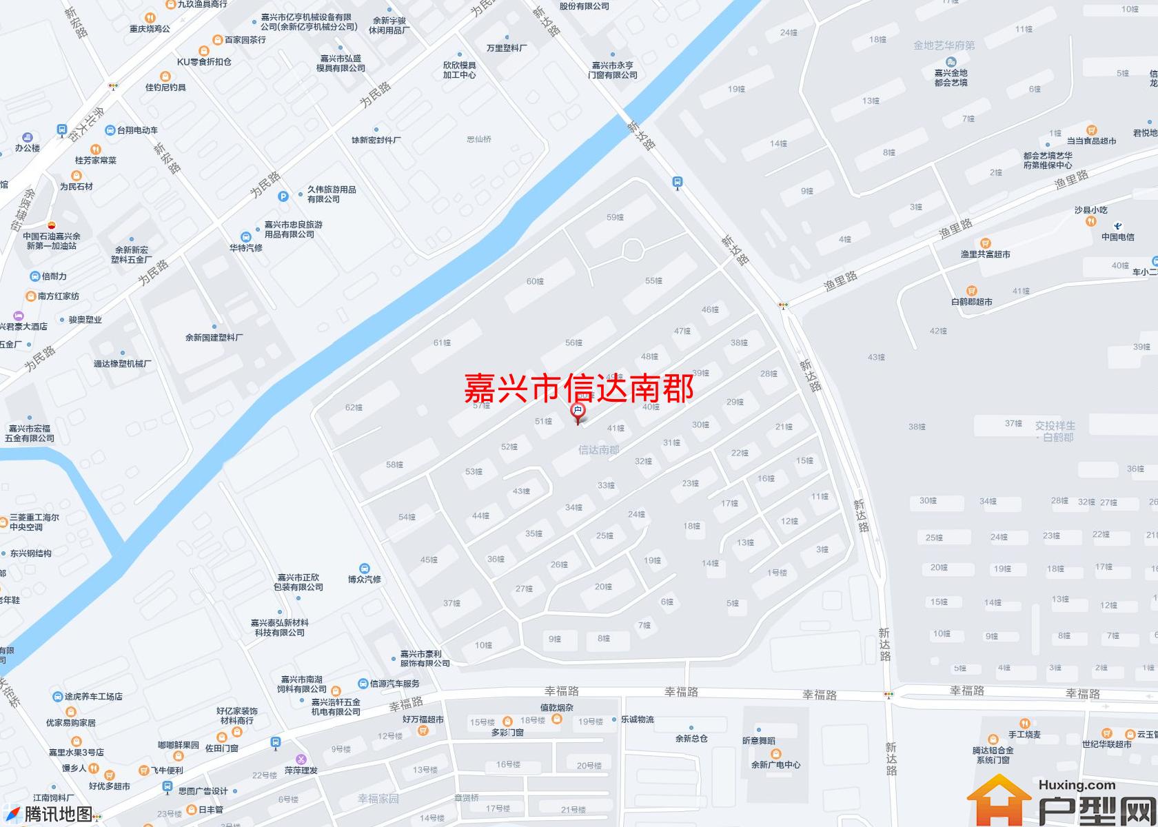 信达南郡小区 - 户型网