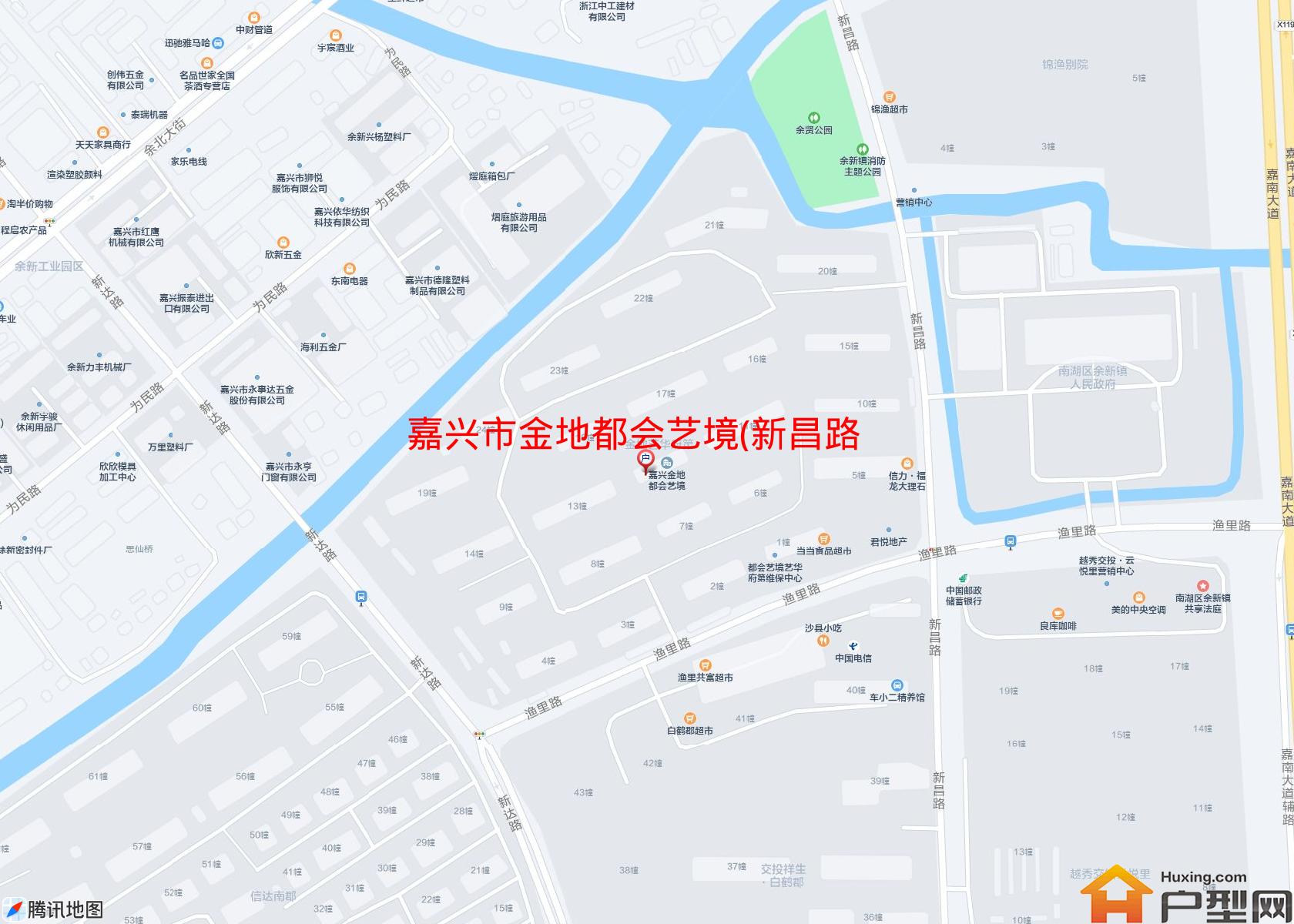 金地都会艺境(新昌路)小区 - 户型网