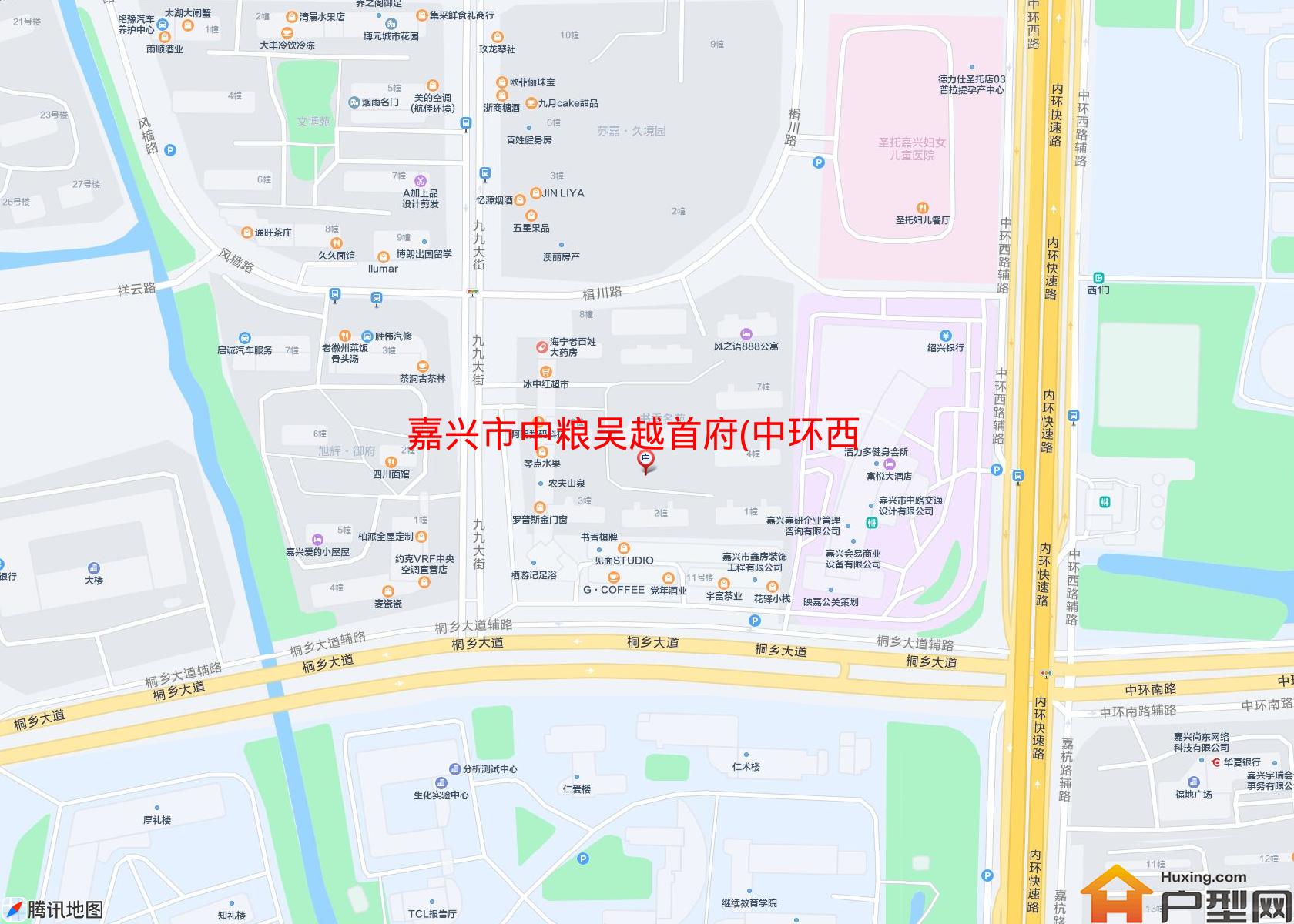 中粮吴越首府(中环西路)小区 - 户型网