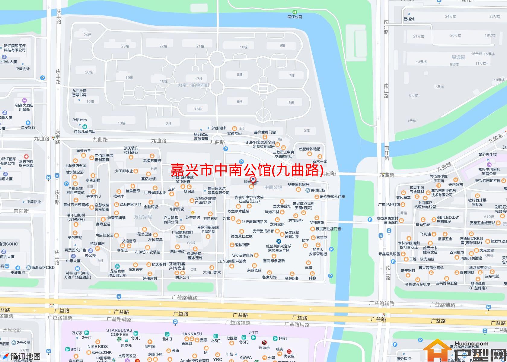 中南公馆(九曲路)小区 - 户型网