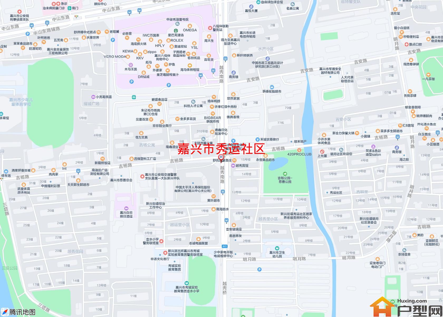 秀运社区小区 - 户型网