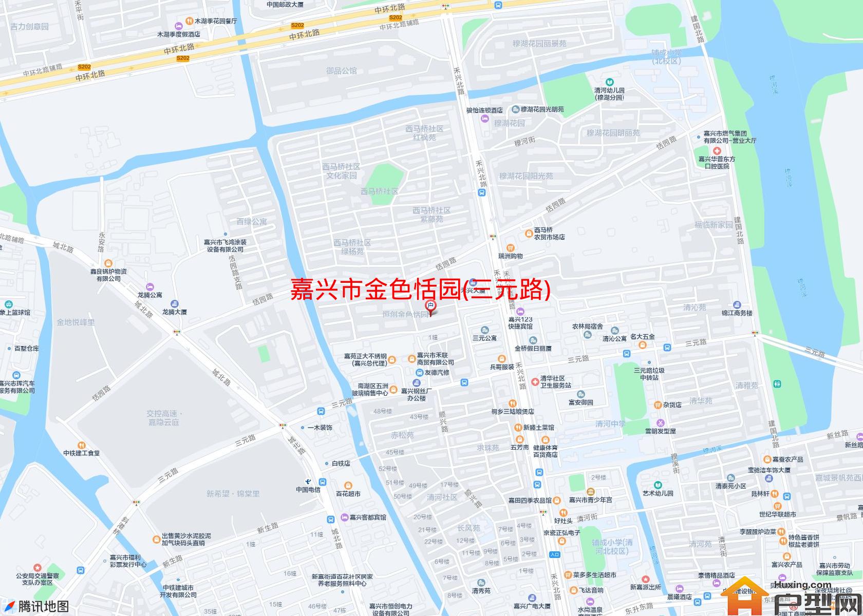 金色恬园(三元路)小区 - 户型网