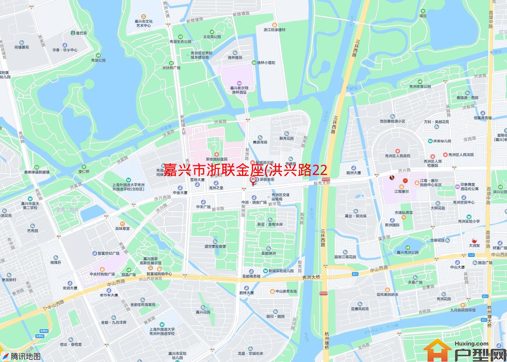 浙联金座(洪兴路2203号)小区 - 户型网