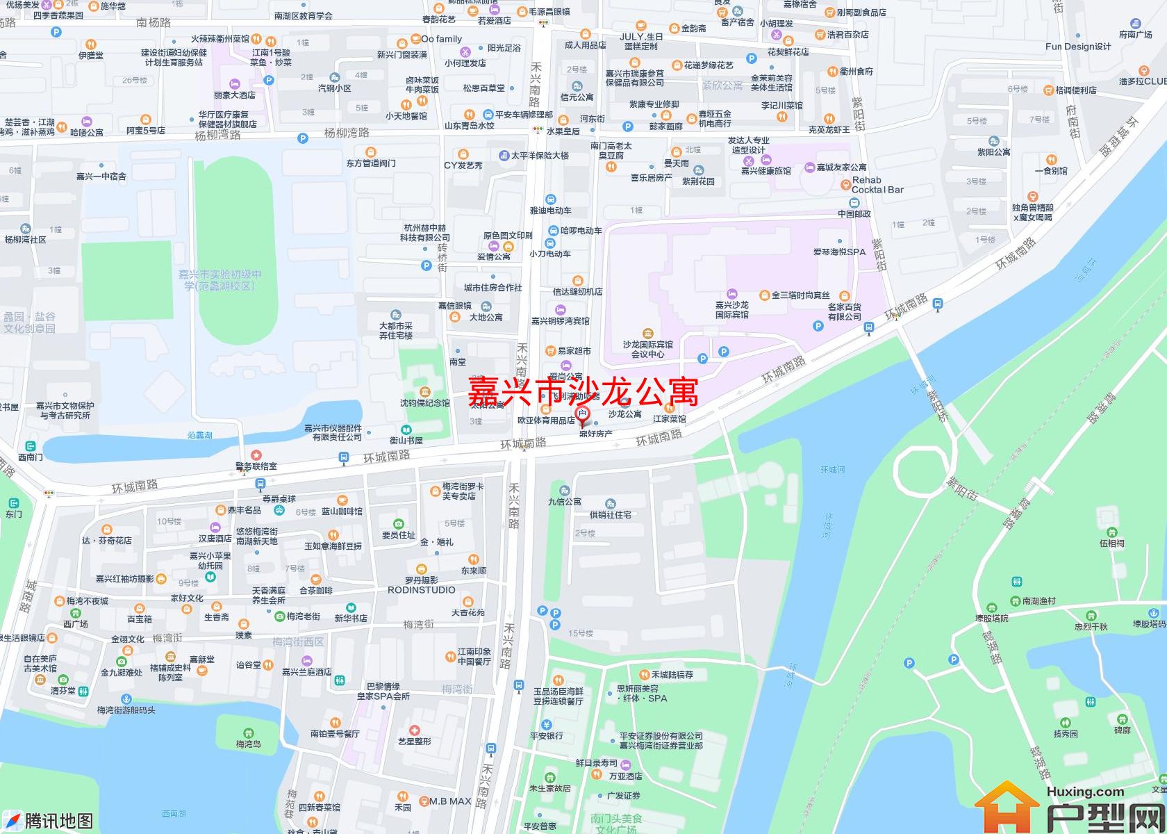 沙龙公寓小区 - 户型网