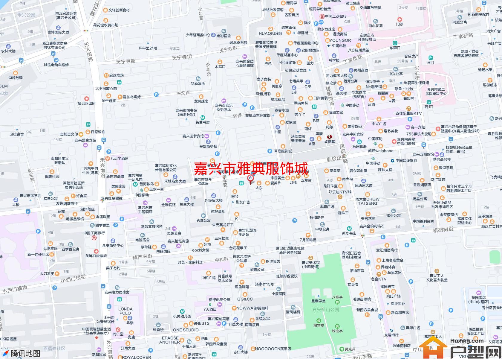 雅典服饰城小区 - 户型网