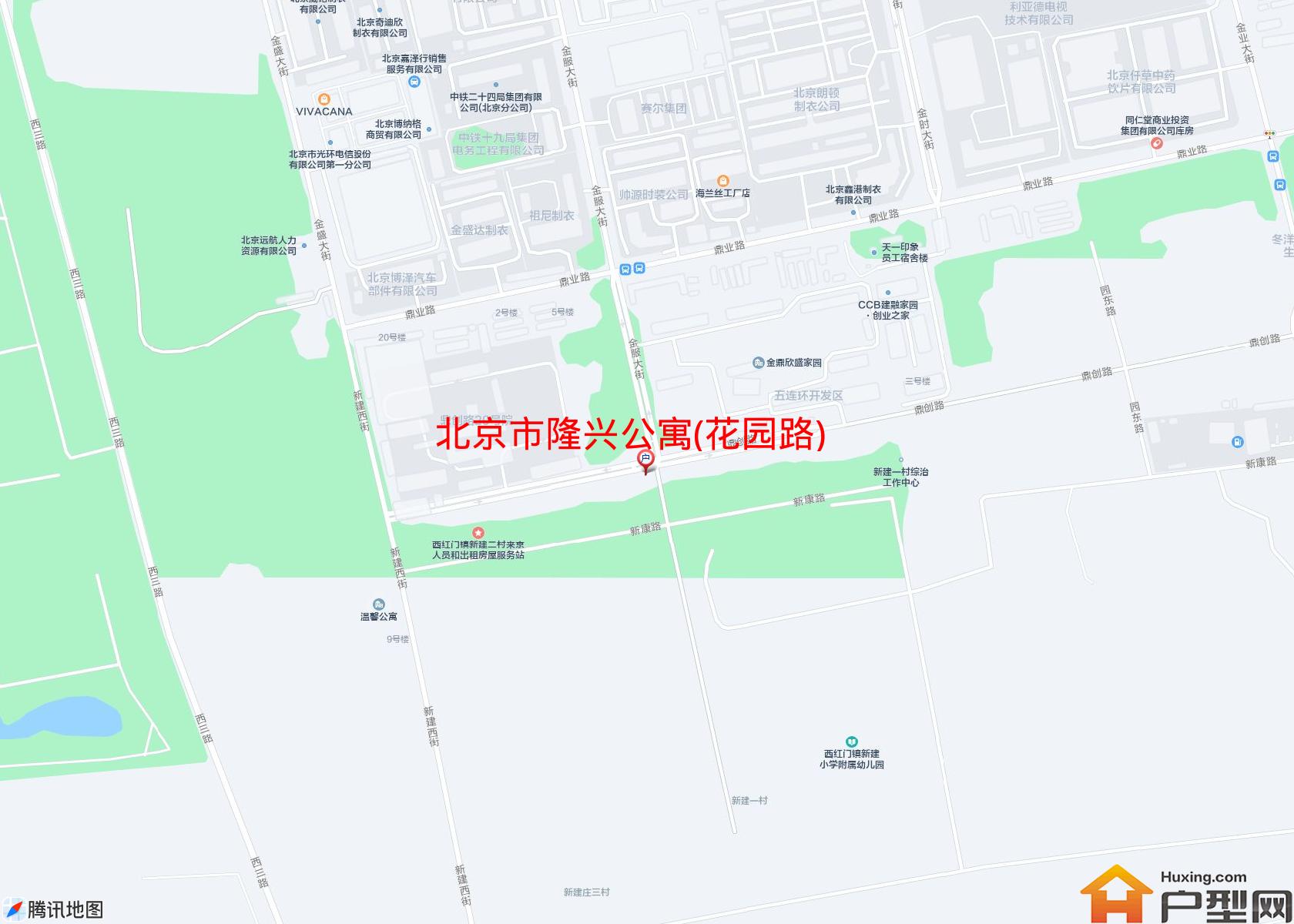 隆兴公寓(花园路)小区 - 户型网