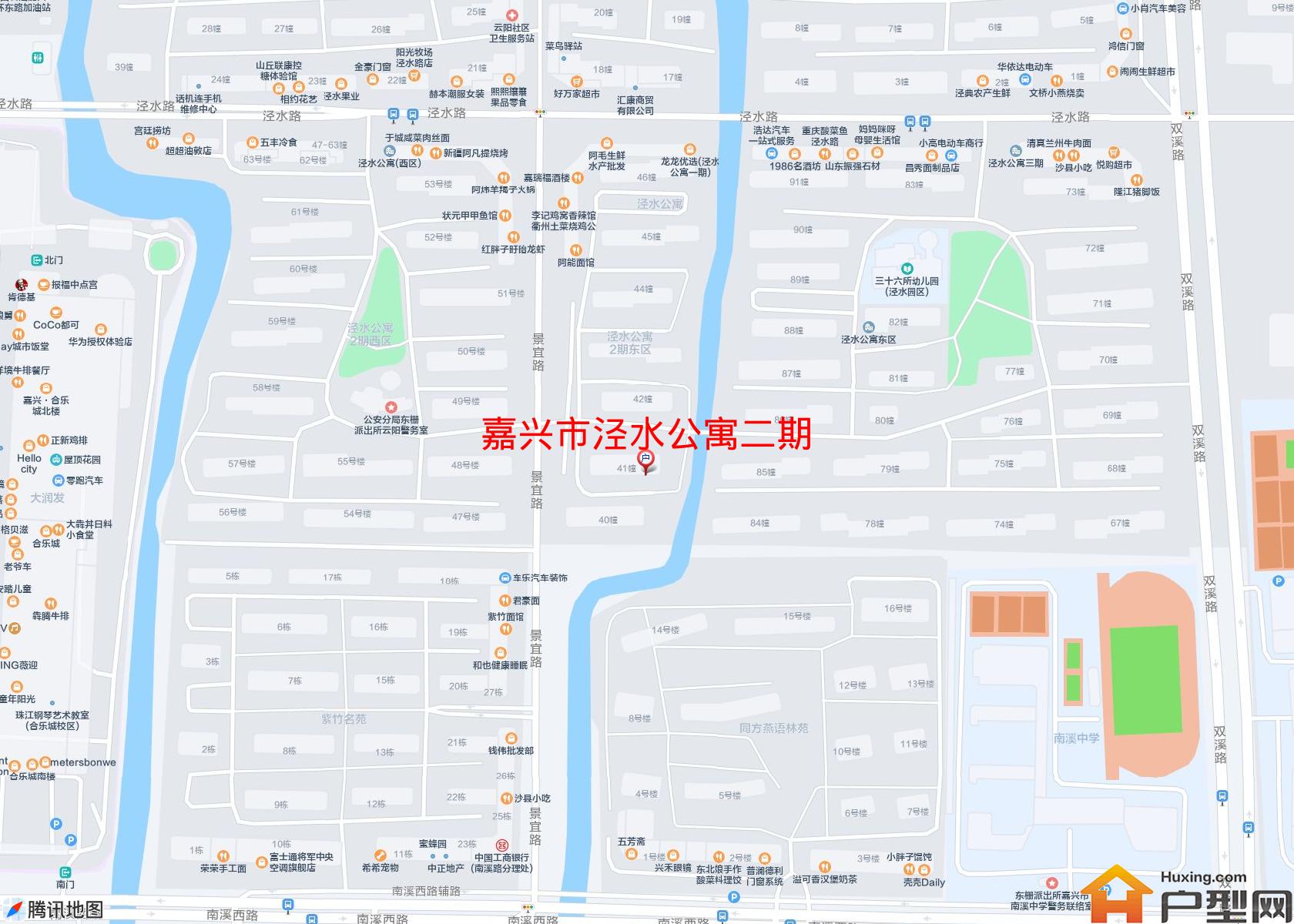 泾水公寓二期小区 - 户型网