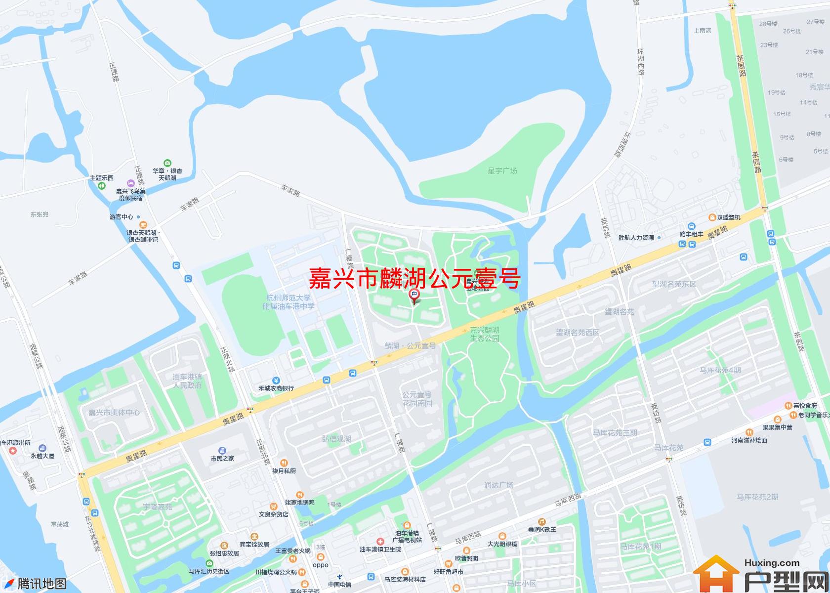 麟湖公元壹号小区 - 户型网