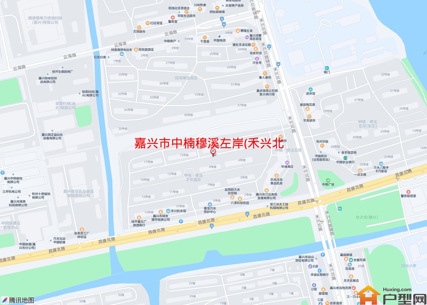中楠穆溪左岸(禾兴北路1135号)小区 - 户型网