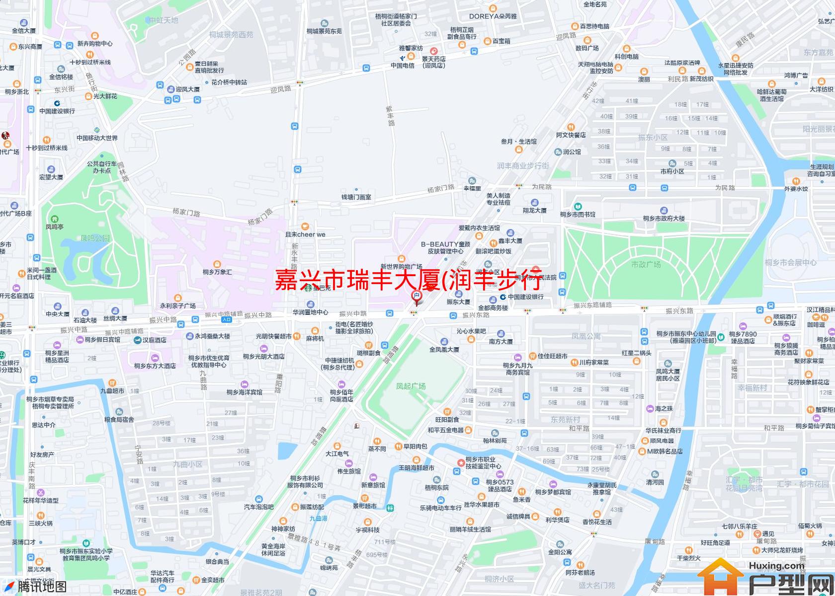 瑞丰大厦 (润丰步行街)小区 - 户型网