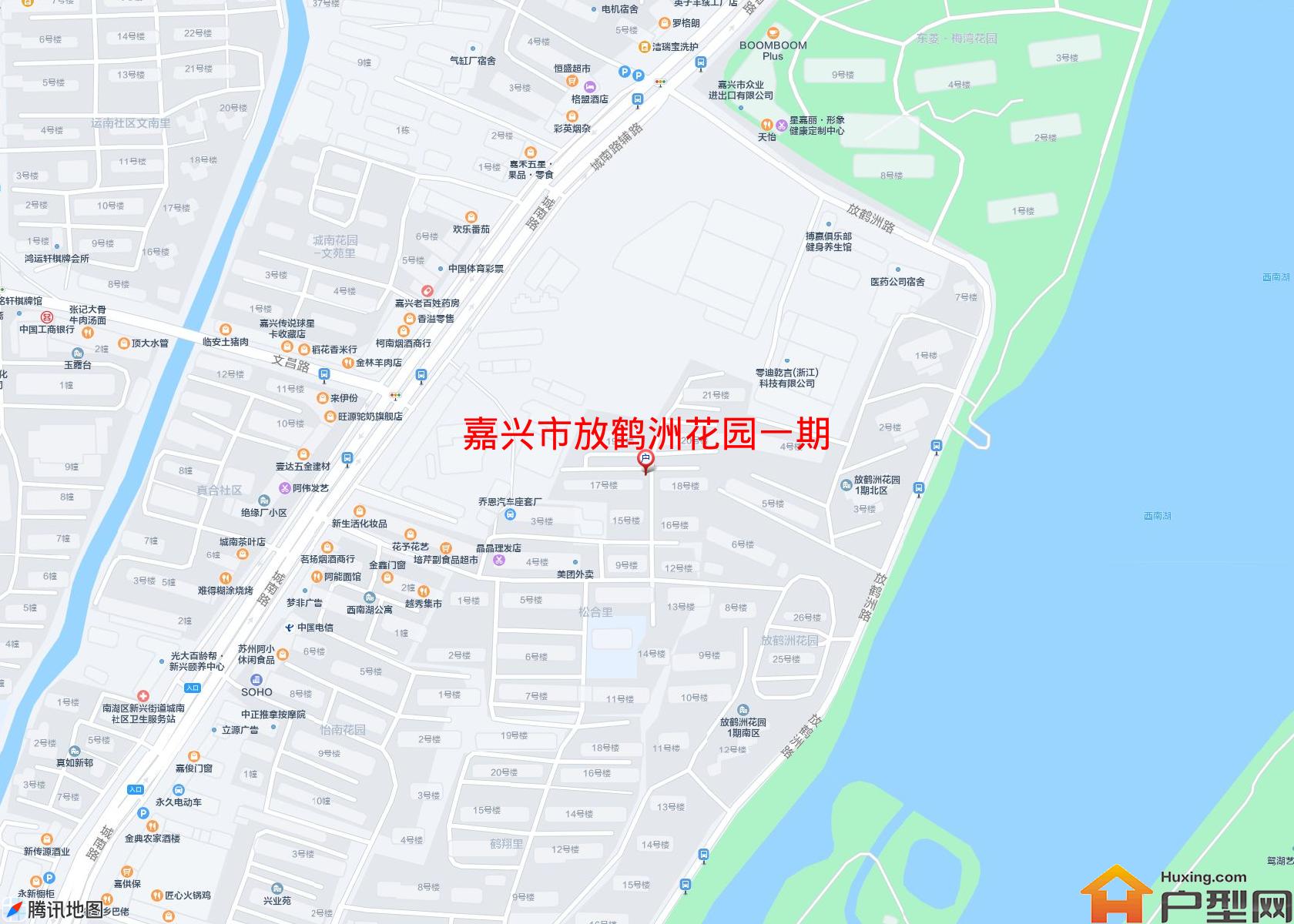 放鹤洲花园一期小区 - 户型网