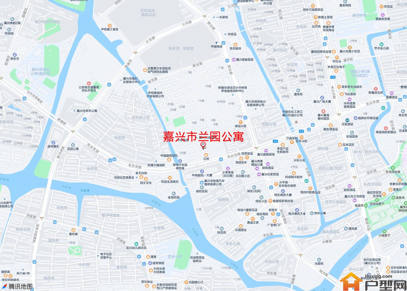 兰园公寓小区 - 户型网