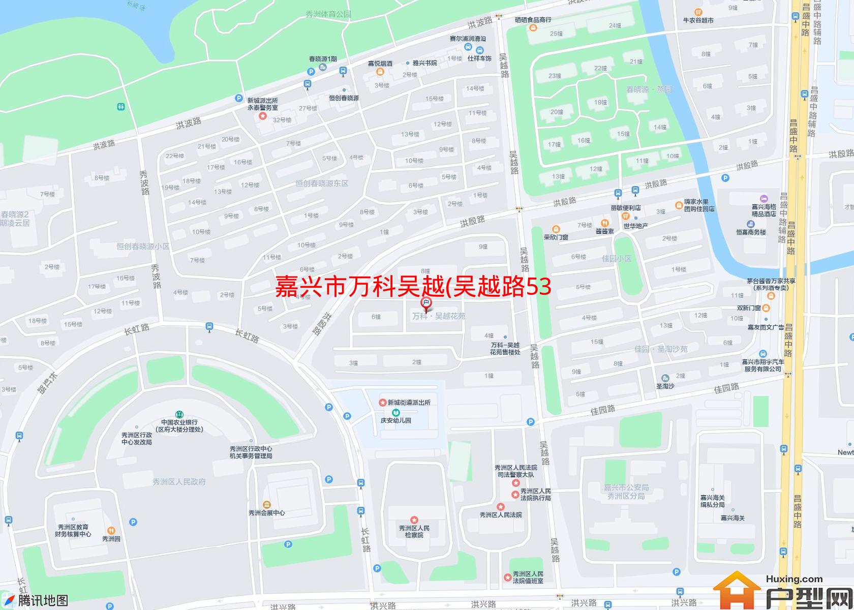 万科吴越(吴越路536号)小区 - 户型网