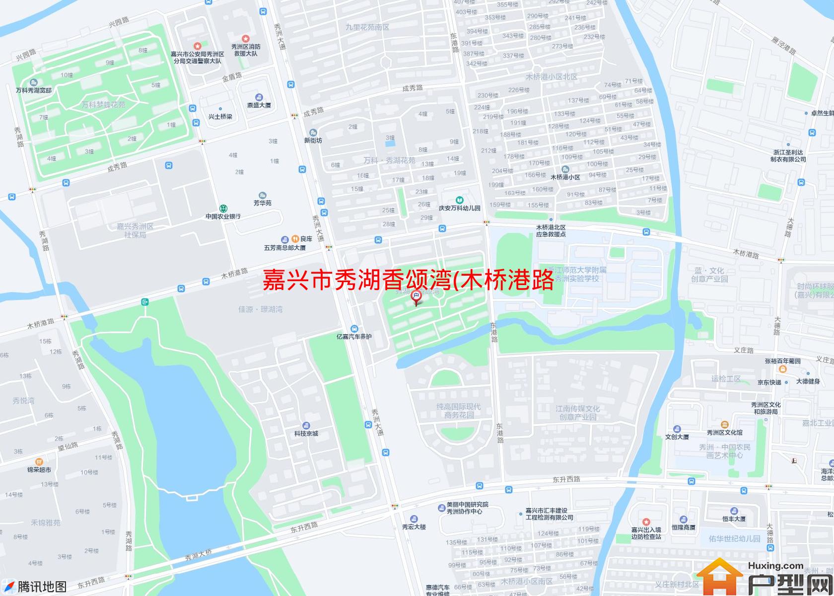 秀湖香颂湾(木桥港路)小区 - 户型网