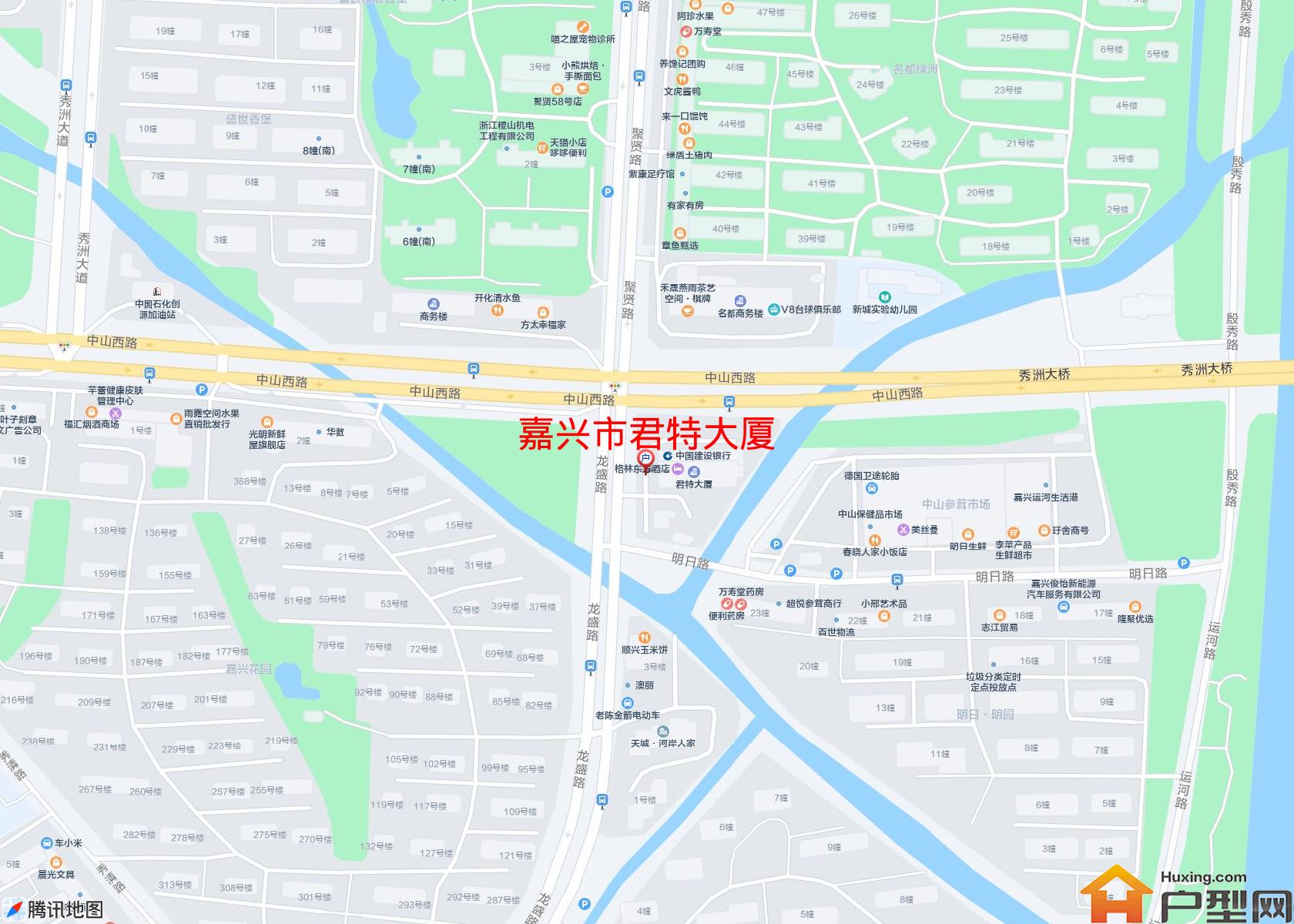 君特大厦小区 - 户型网