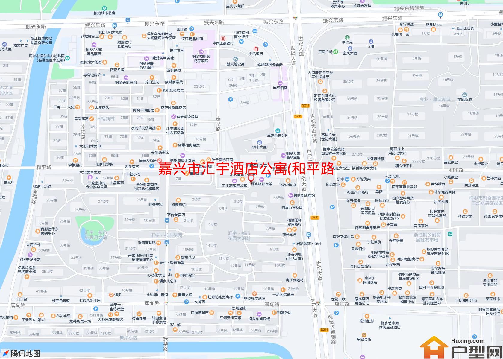 汇宇酒店公寓(和平路)小区 - 户型网