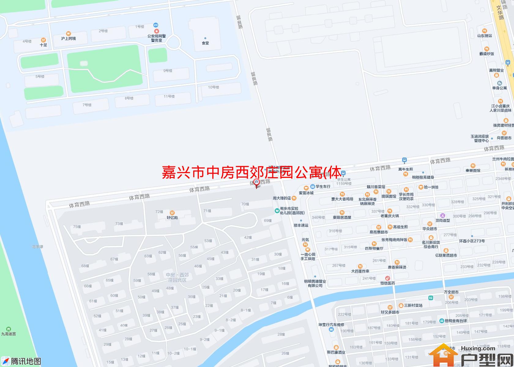 中房西郊庄园公寓(体育西路1309号)小区 - 户型网
