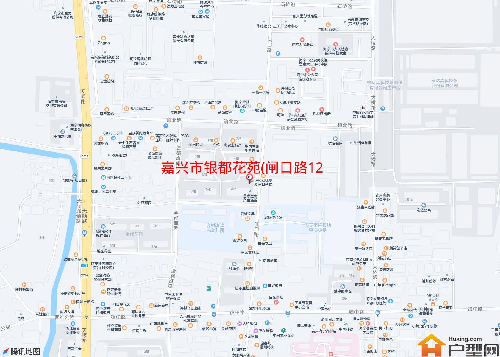 银都花苑(闸口路120号)小区 - 户型网
