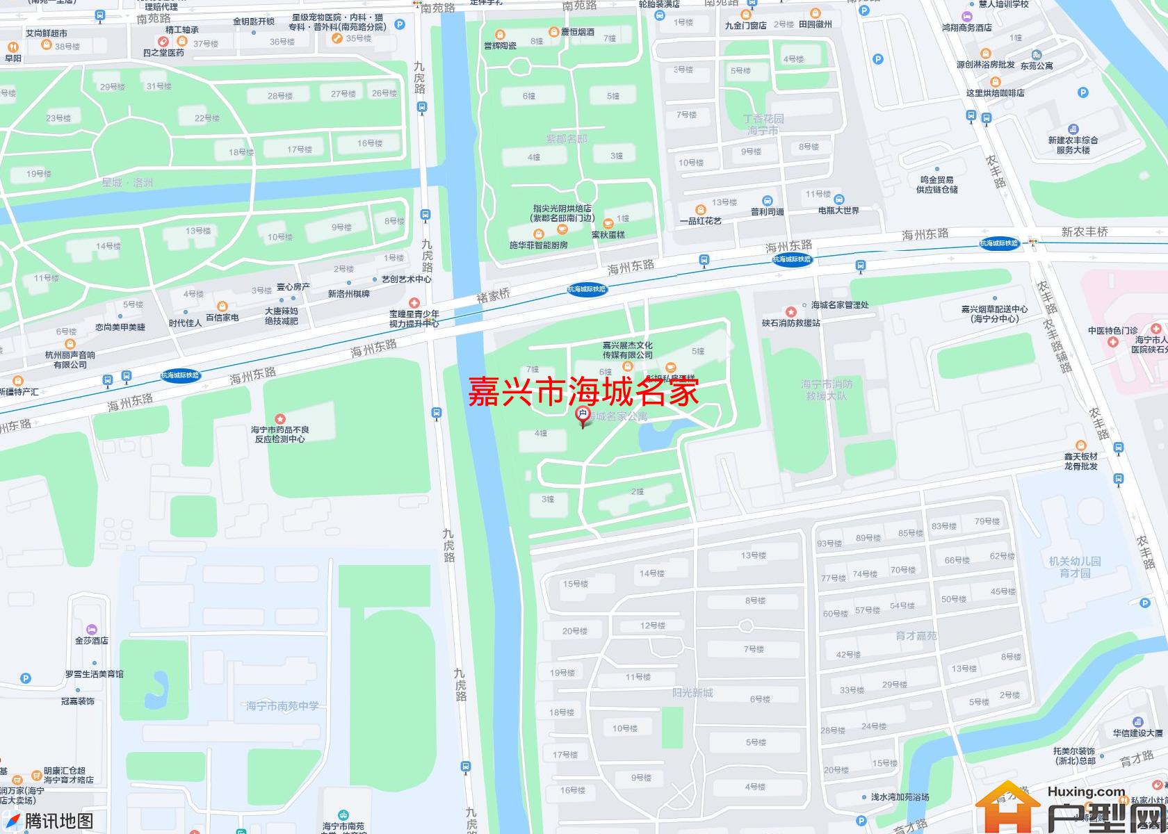 海城名家小区 - 户型网