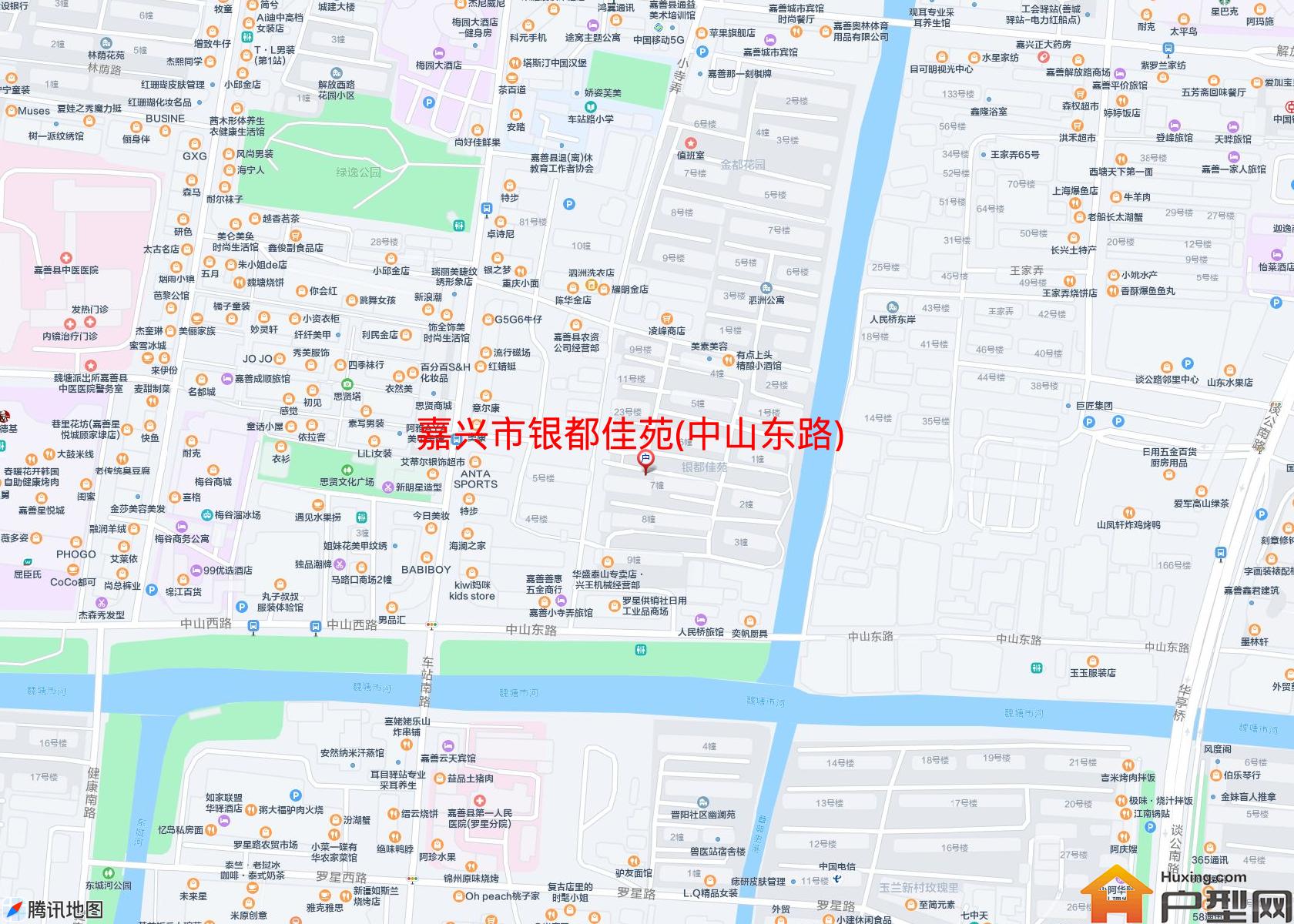 银都佳苑(中山东路)小区 - 户型网