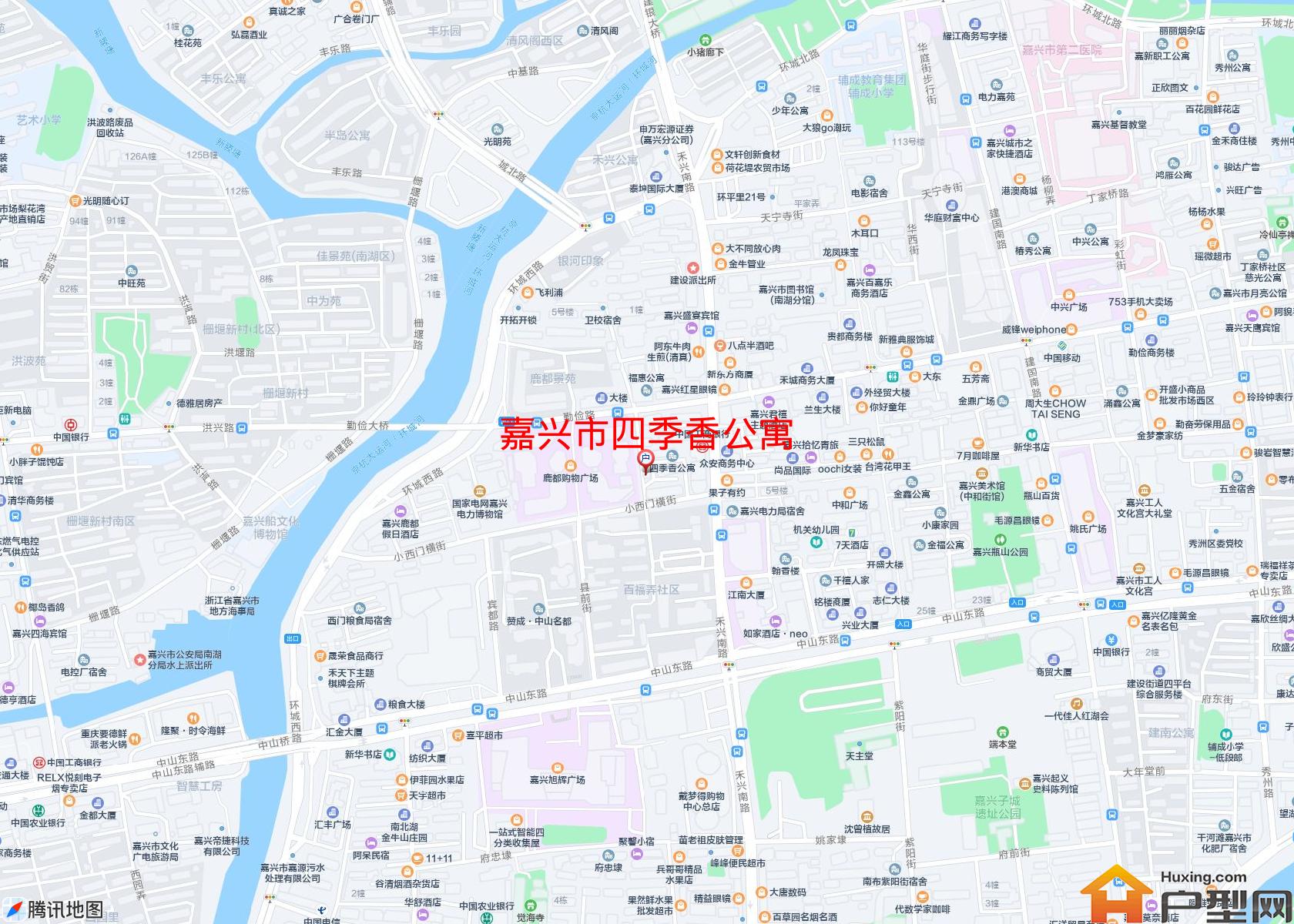 四季香公寓小区 - 户型网