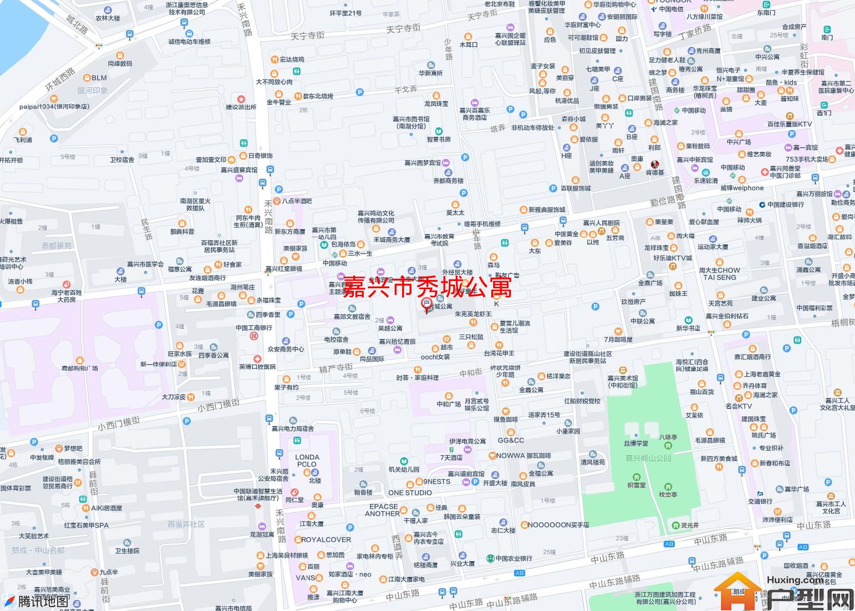 秀城公寓小区 - 户型网