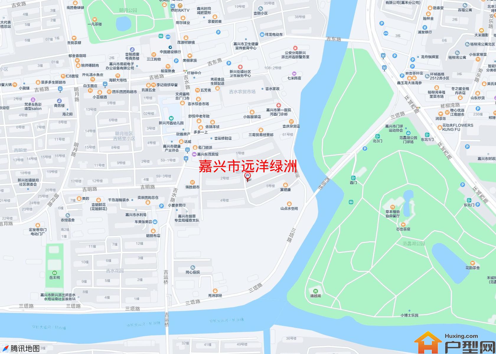 远洋绿洲小区 - 户型网