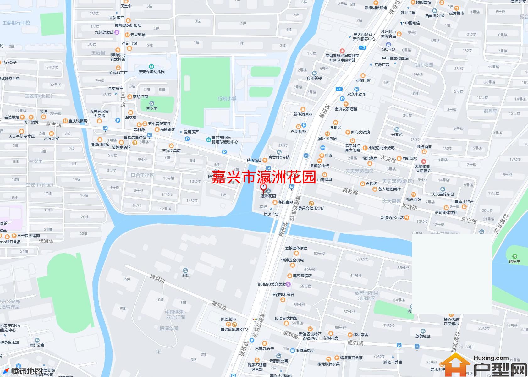 瀛洲花园小区 - 户型网