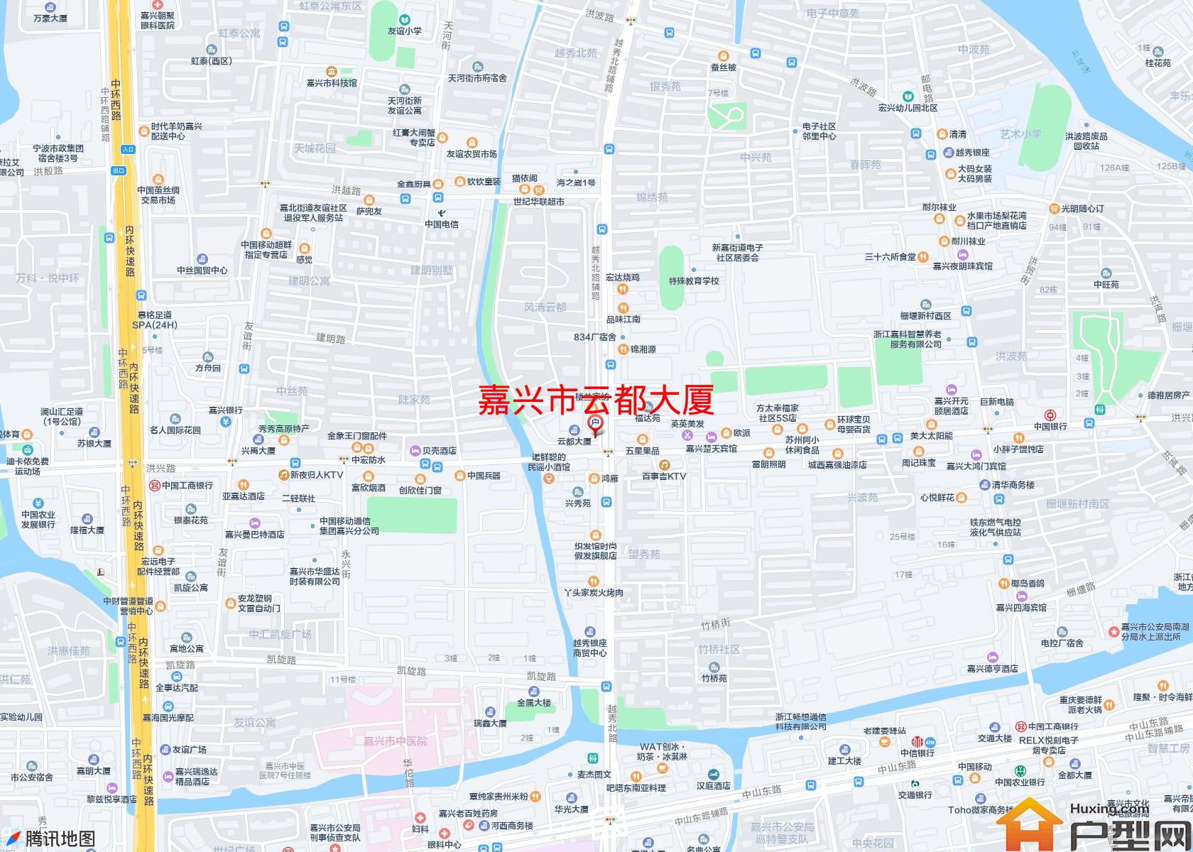 云都大厦小区 - 户型网