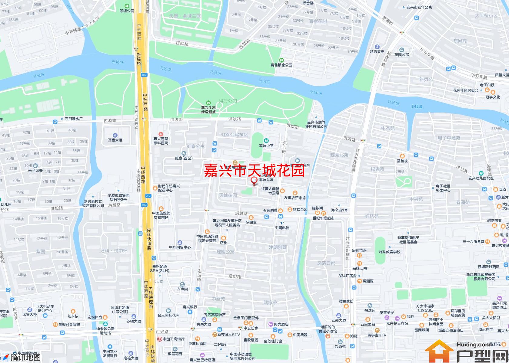 天城花园小区 - 户型网