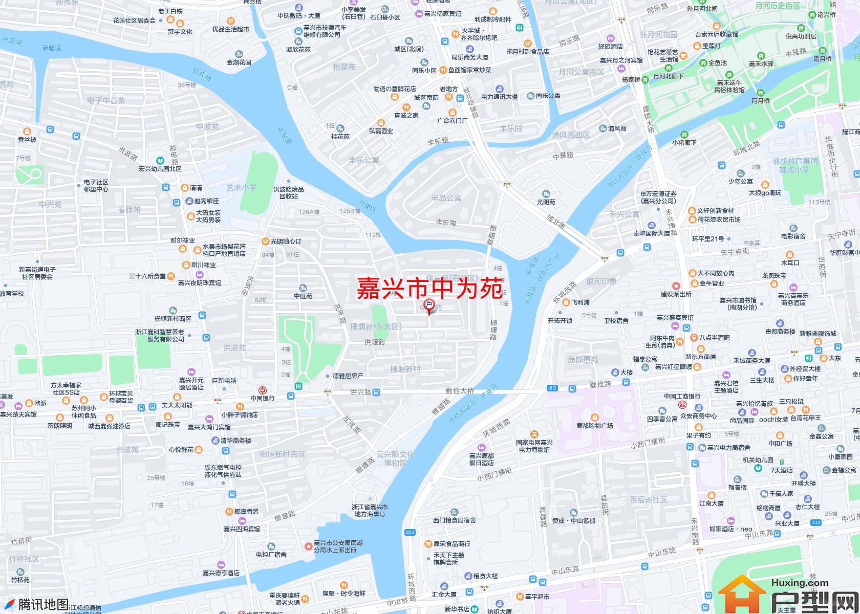 中为苑小区 - 户型网