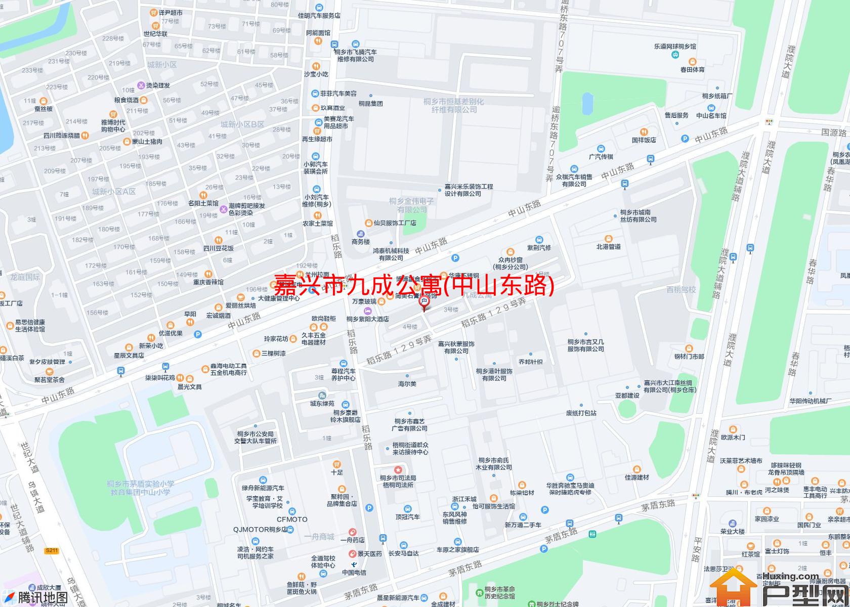 九成公寓(中山东路)小区 - 户型网
