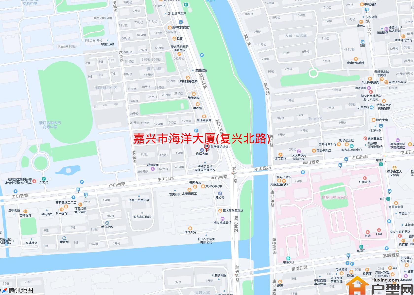 海洋大厦(复兴北路)小区 - 户型网