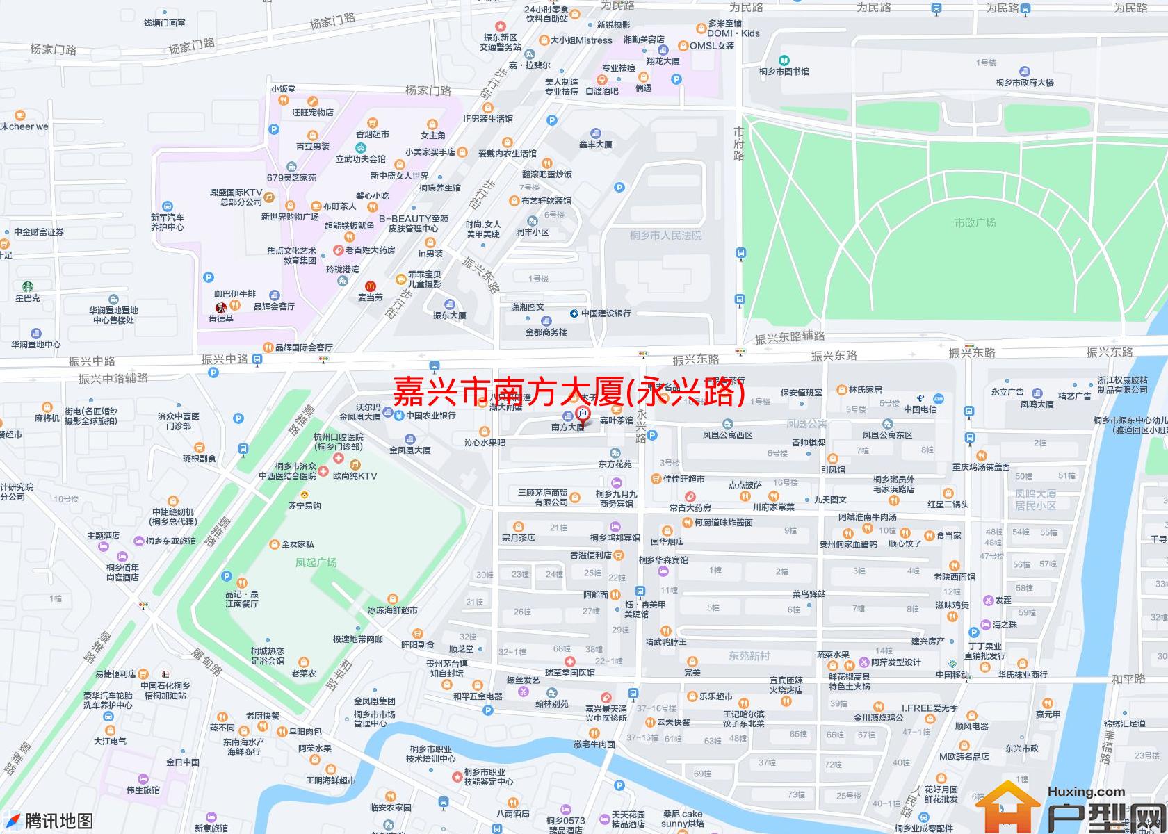 南方大厦(永兴路)小区 - 户型网