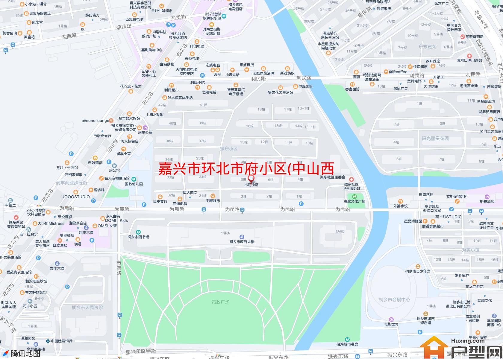 环北市府小区(中山西路)小区 - 户型网