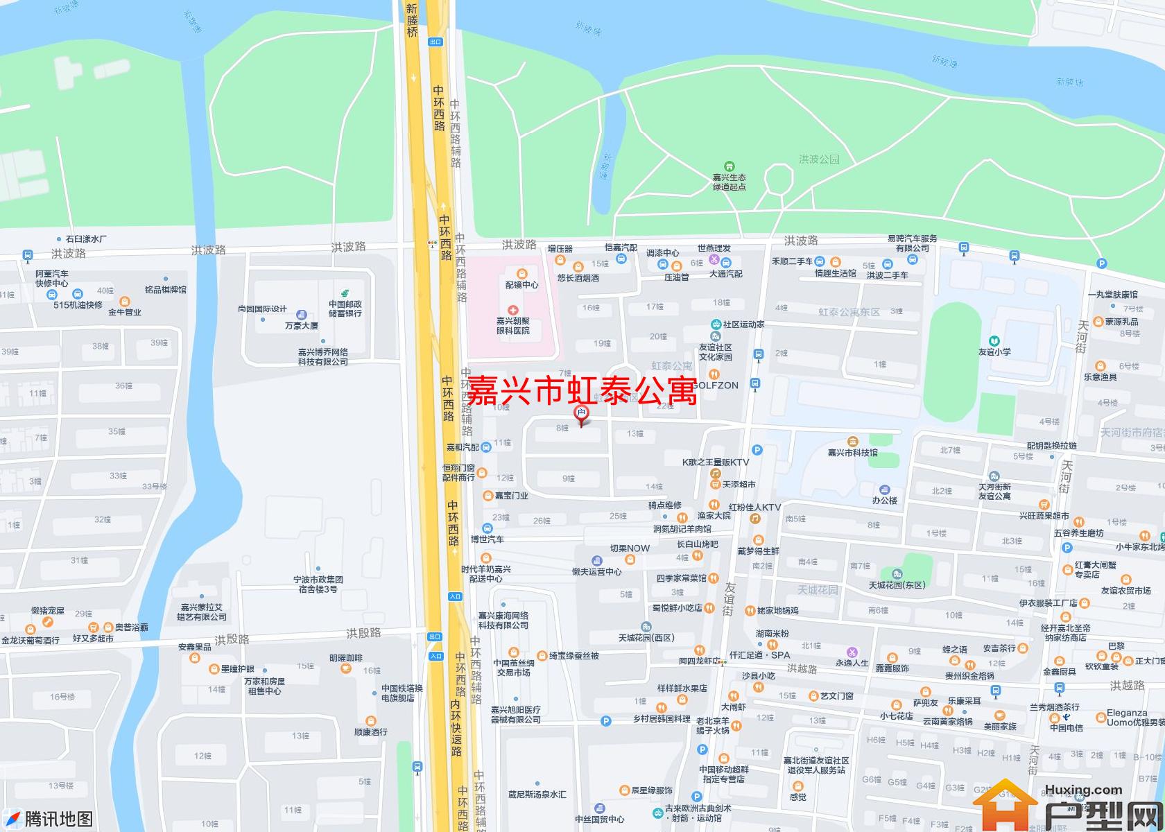 虹泰公寓小区 - 户型网