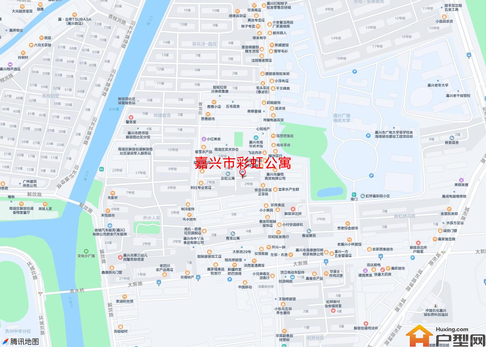 彩虹公寓小区 - 户型网