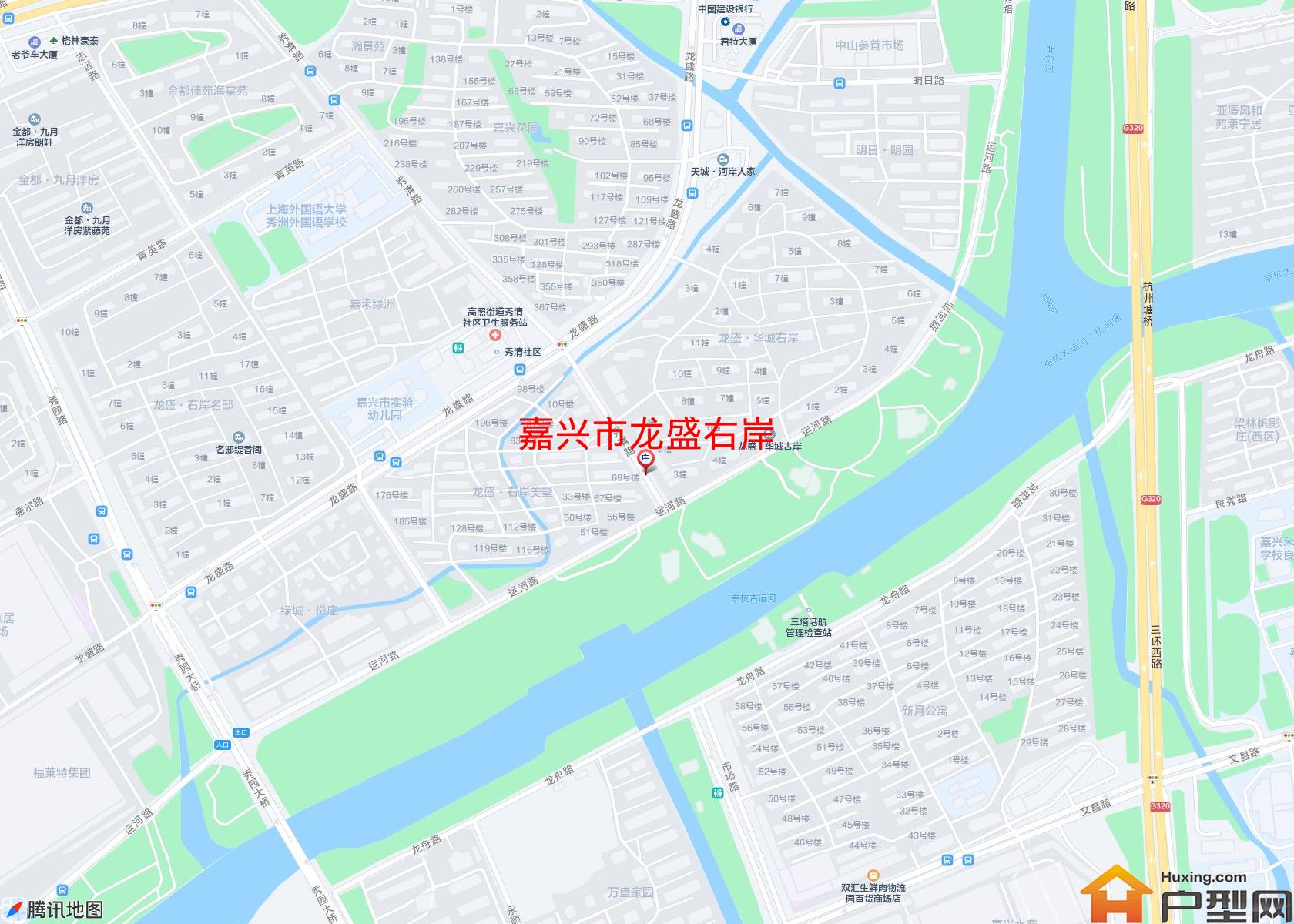 龙盛右岸小区 - 户型网