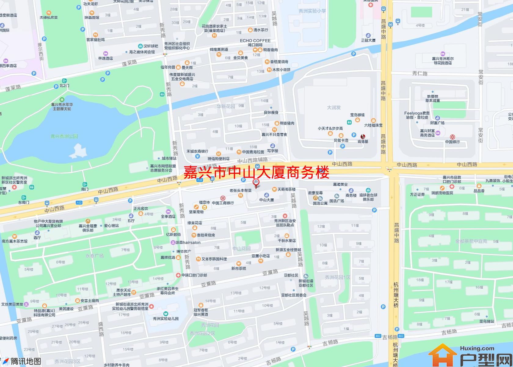 中山大厦商务楼小区 - 户型网