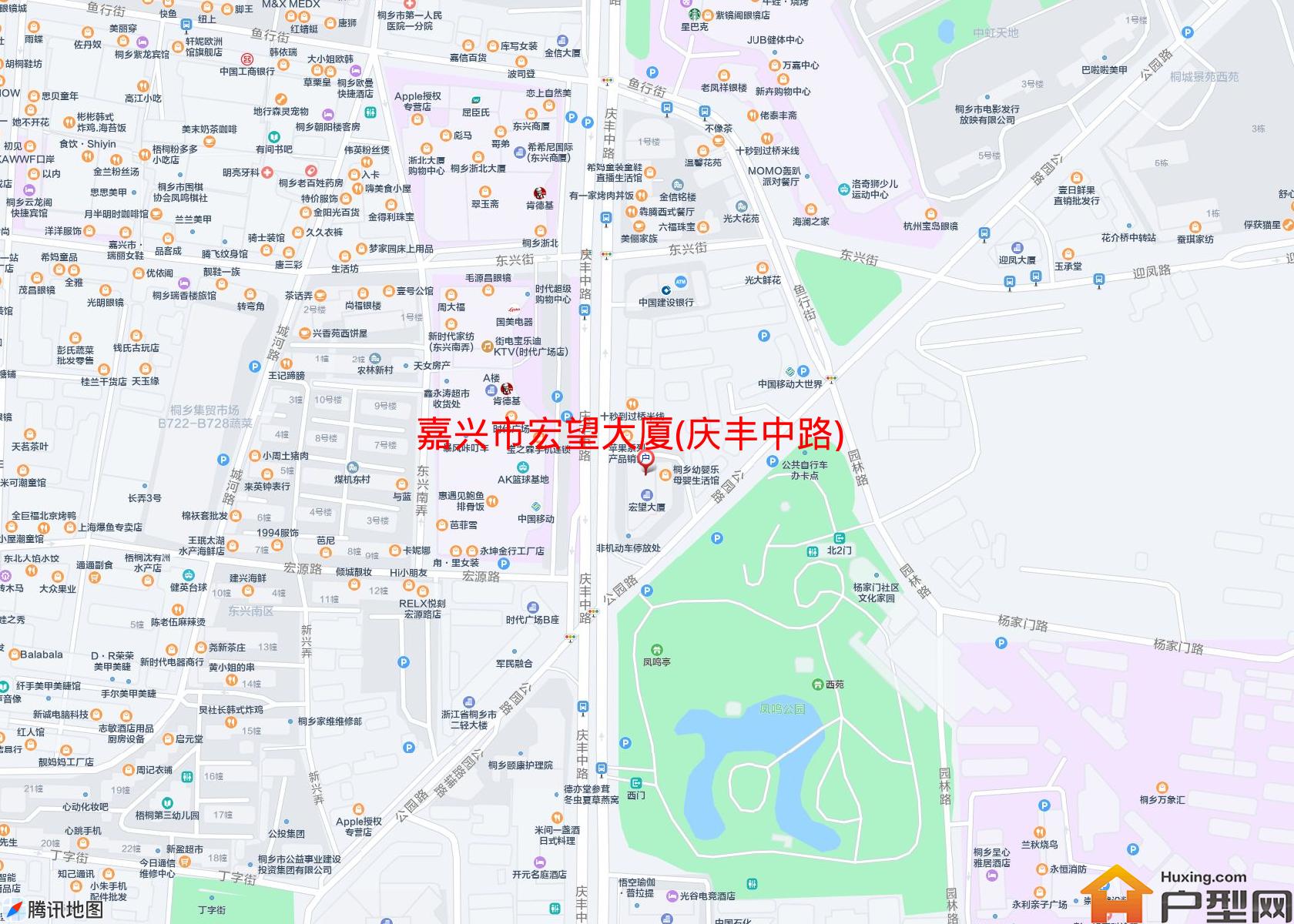 宏望大厦(庆丰中路)小区 - 户型网