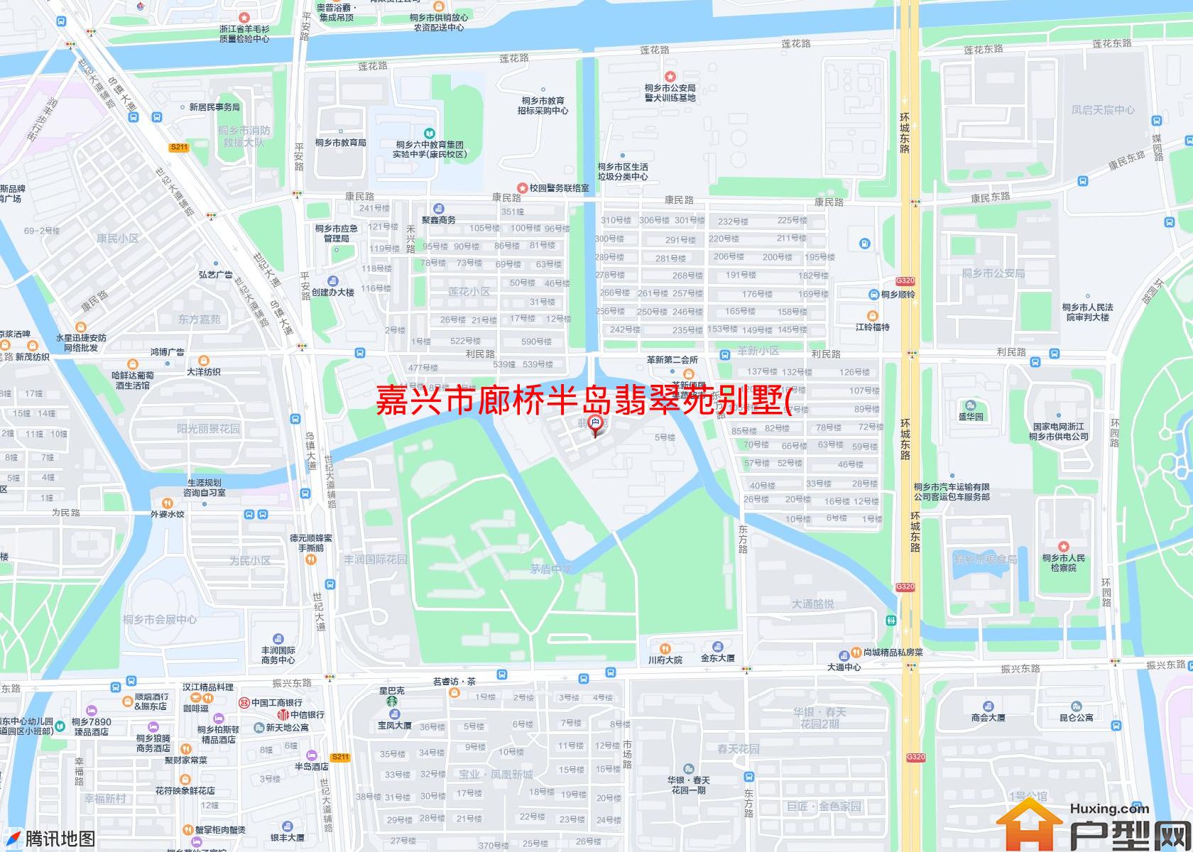 廊桥半岛翡翠苑别墅(利民路)小区 - 户型网