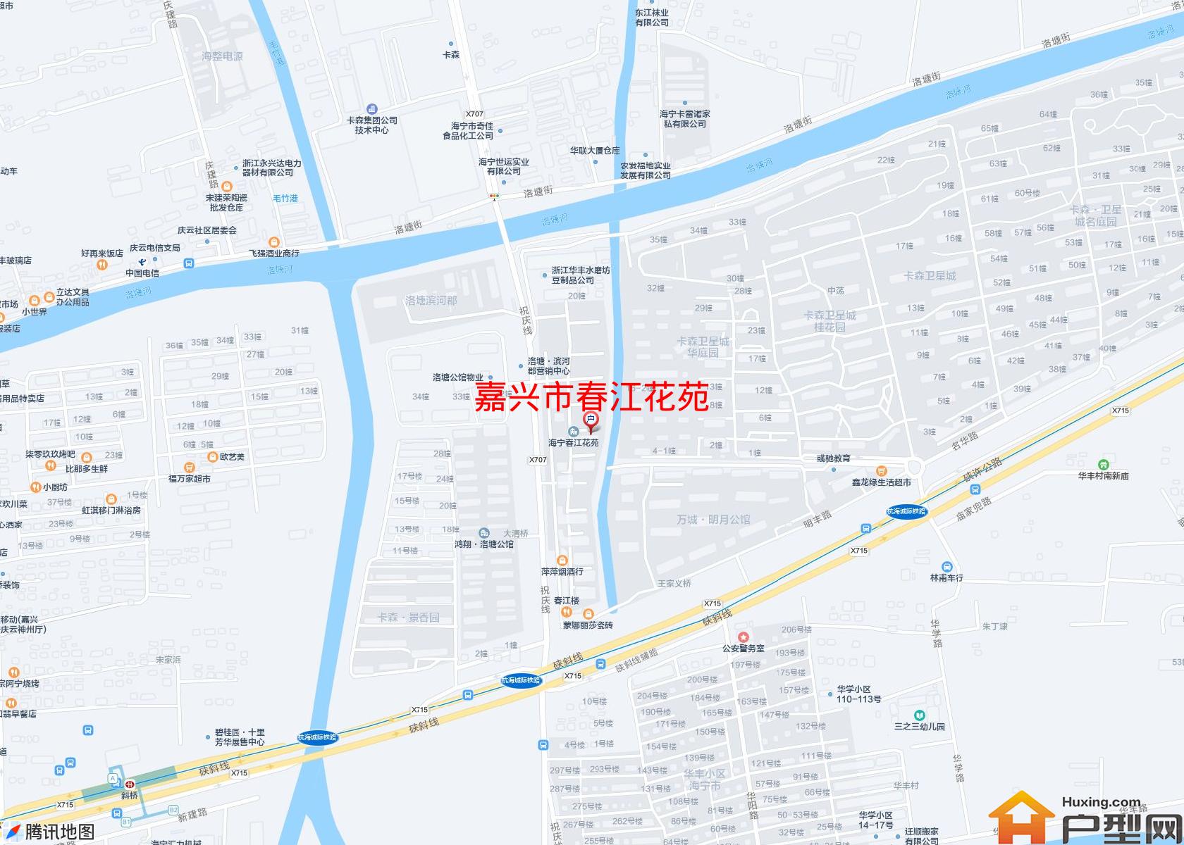 春江花苑小区 - 户型网